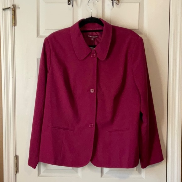 Jessica London Jackets & Blazers - Jessica London Women’s Berry Pink Office Wear Business Casual Blazer Size 18